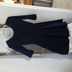 Navy Blue Small Dress with low back